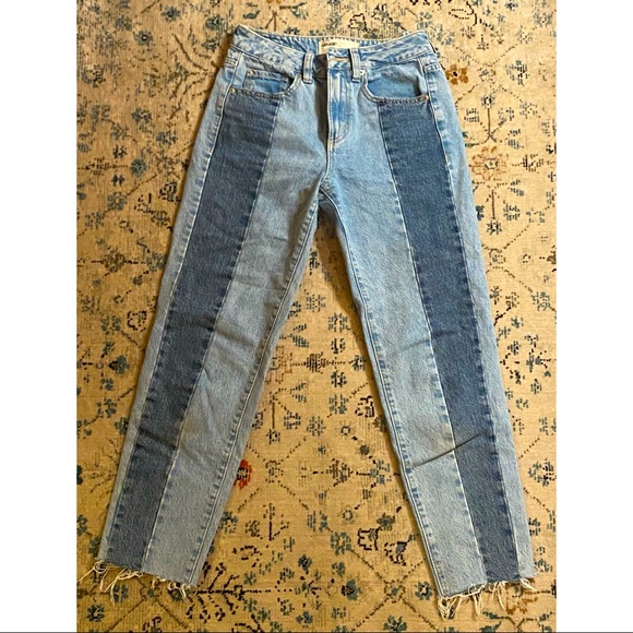 JEANS 3 FOR $50 Garage multi-toned mom jeans - Picture 1 of 4